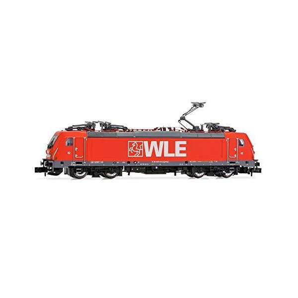 ARNOLD HN2437D WLE， Electric Locomotive Class 187， Red Livery， Period VI， with DCC Decoder 並行輸入品
