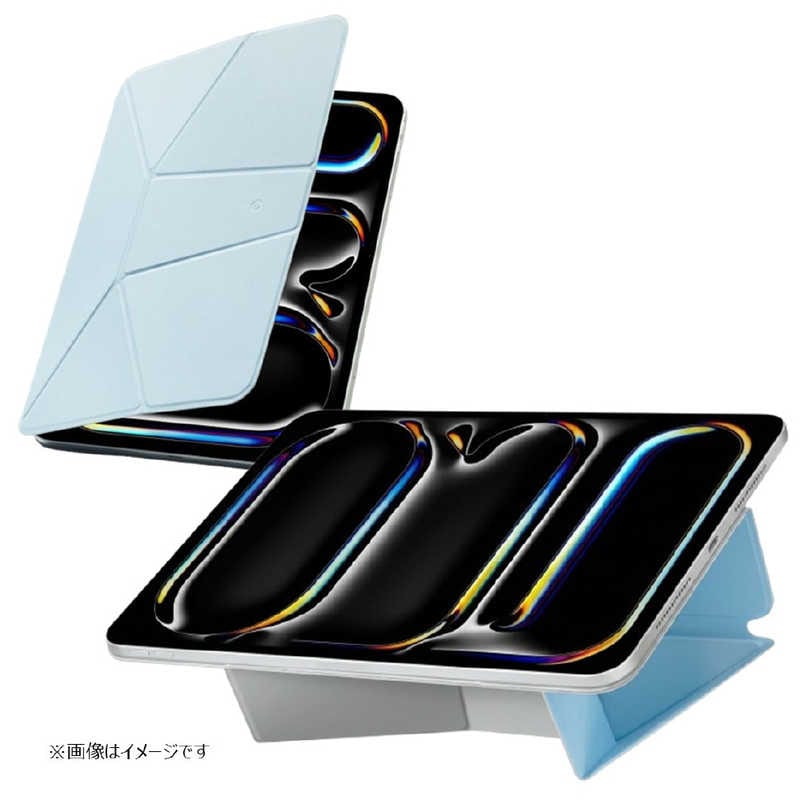 MOFT　Dynamic Folio 13インチ iPad Pro(M4)用カバー ミストブルー×ミスティグレー　MS028-1-13PRO-SMBU