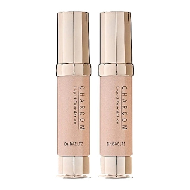 [国内正規品]シャルコムリキッドファンデーション　SPF35　PA+++ 20ml x 2 お得な2個セット リキッドファンデ　美容液　フィット　シルク　保湿　エイジングケア　抗酸化成分 敏感肌