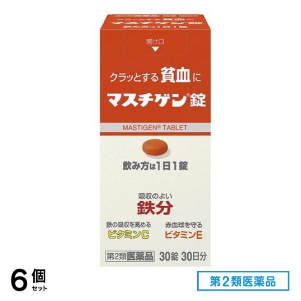 第２類医薬品 マスチゲン錠 30錠 6個セット