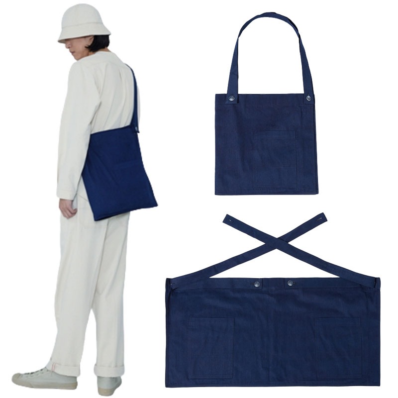 TRANSFORM SHOULDER BAG APRON BLUE