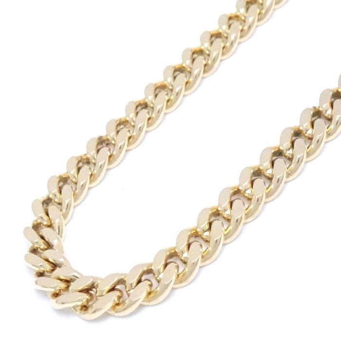 喜平ネックレス K18YG イエローゴールド 2面 シングル 50cm 30.4g/75264【中古】