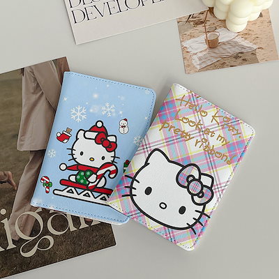 Qoo10] パスポートケースかわいいハローキティパス