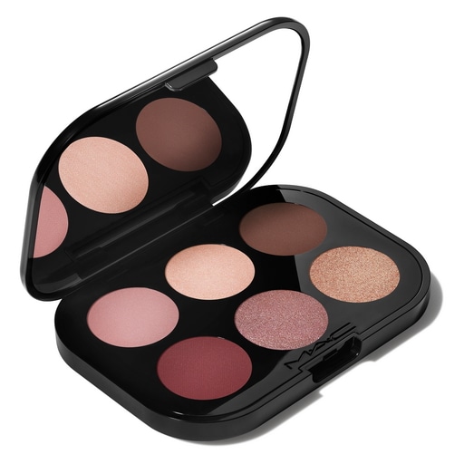 コネクトインカラーアイシャドウパレットX6 埋め込みインバーガンディ 1個 ディープレッド シック発色