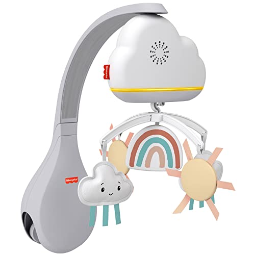 フィッシャープライス(fisher price) 2WAYレインボーシャワーメリー【ナイトライトが取り外して使える】 【お誕生（０ヵ月）】【赤ちゃん おもちゃ】 【プレゼント】HBP40