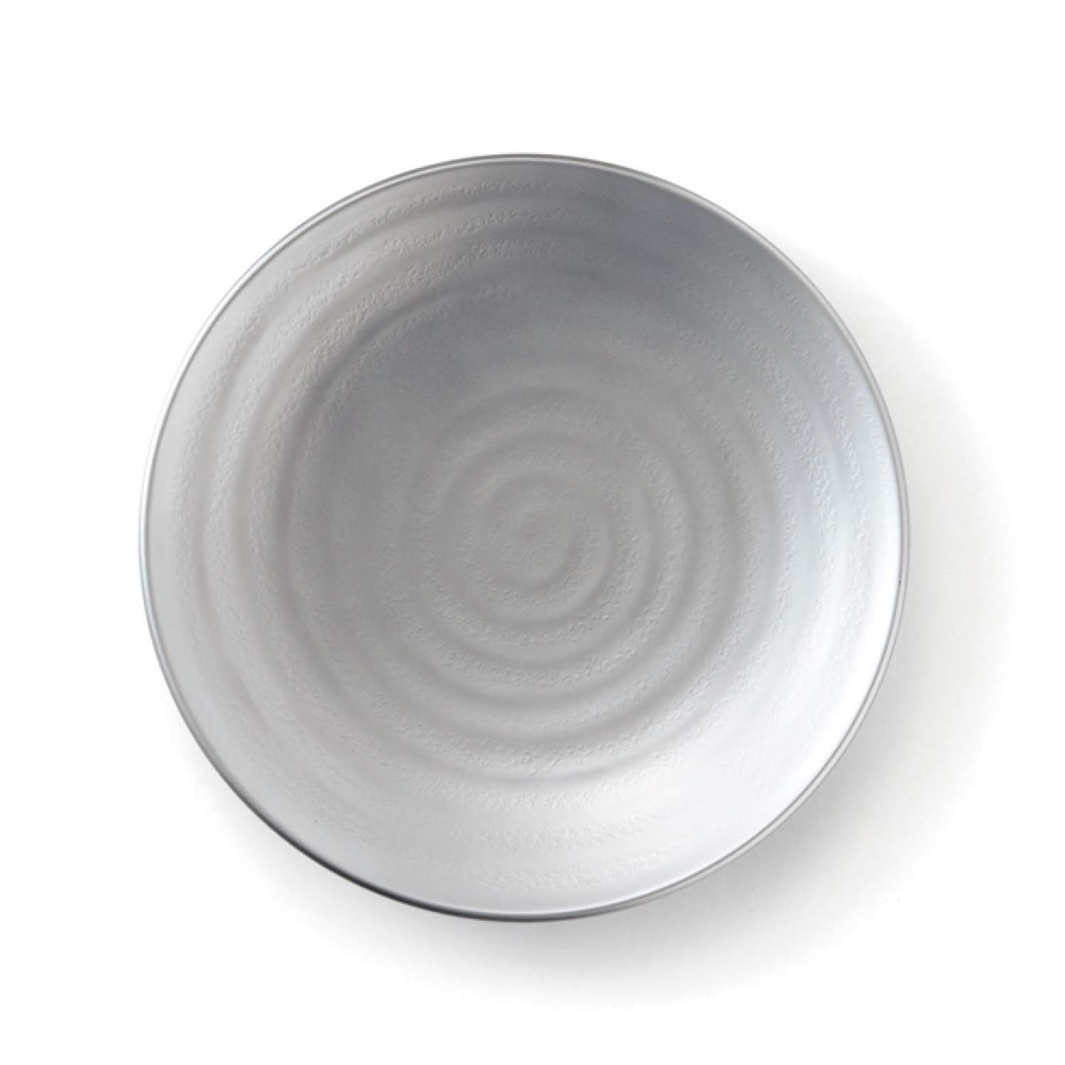 プレート 皿 OL-51-16 尺5寸神龍盛鉢 銀/裏黒塗