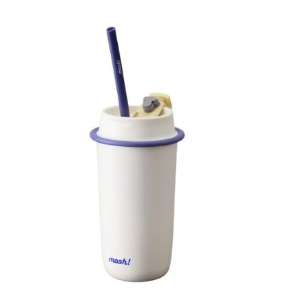 Mosh Latte Strawステンレス二重真空タンブラー480ml 350ml/水筒/保温保冷