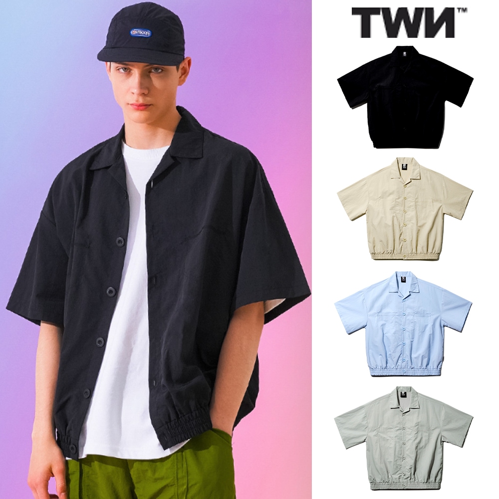 [TWN] STITCH POCKET SHORT SLEEVE SHIRTS