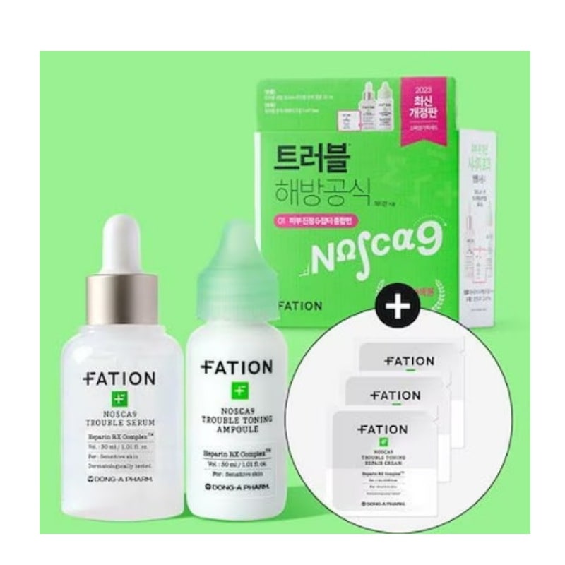 パティオン ノースカーナイン トラブル跡アンプル 30ml 限定企画 (+トラブルセラム 30ml & 跡クリーム 1ml*3)