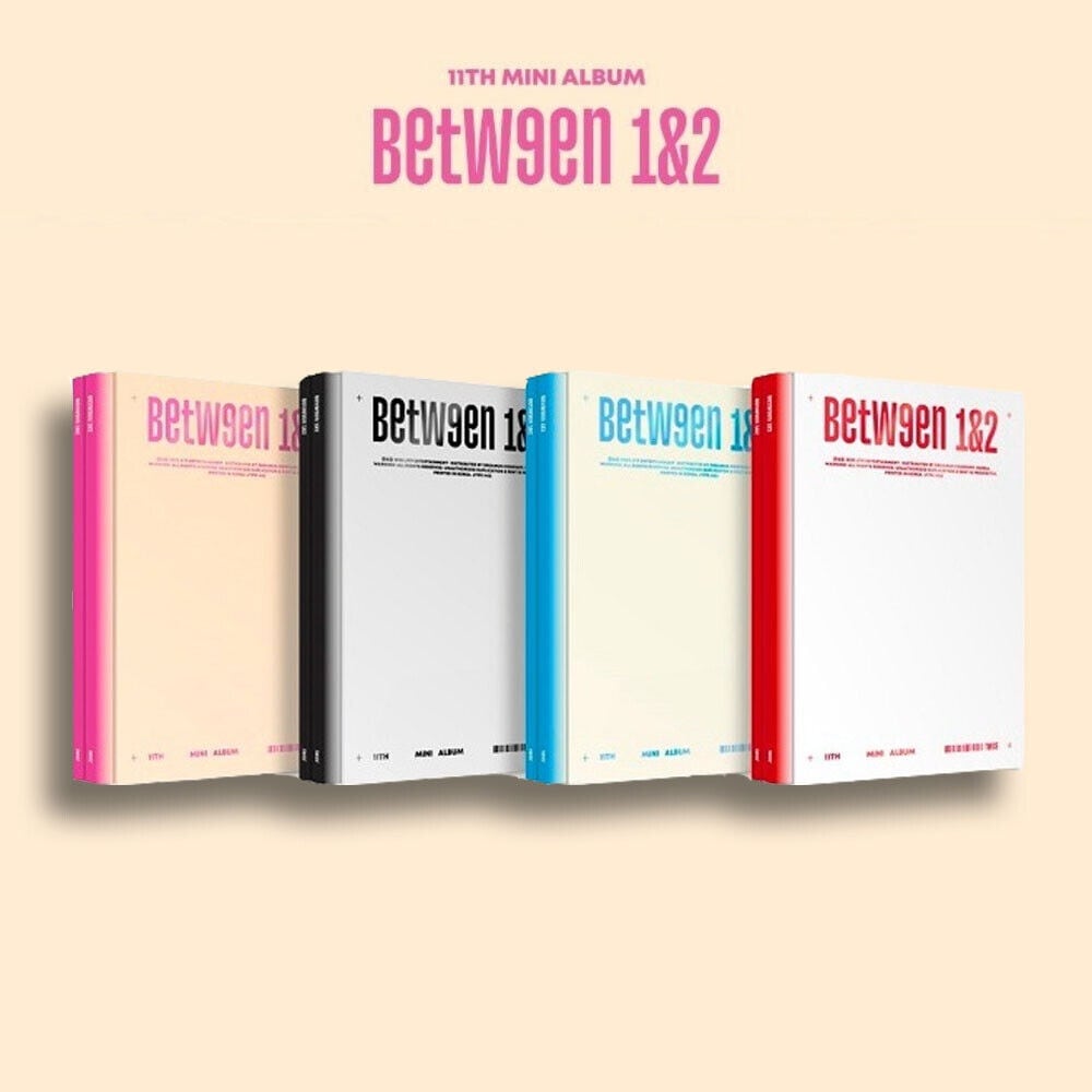 TWICE ミニ 11集 [ BETWEEN 1&2 ] 4種セット トゥワイス トワイス MINI ALBUM 正規品 公式 グッズ アルバム CD