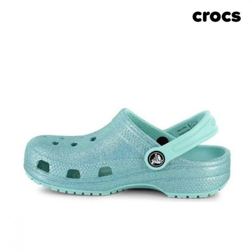 クロックス クラシックグリッター クロッグ キッズ サンダル/スリッパ (206993-4SS)
