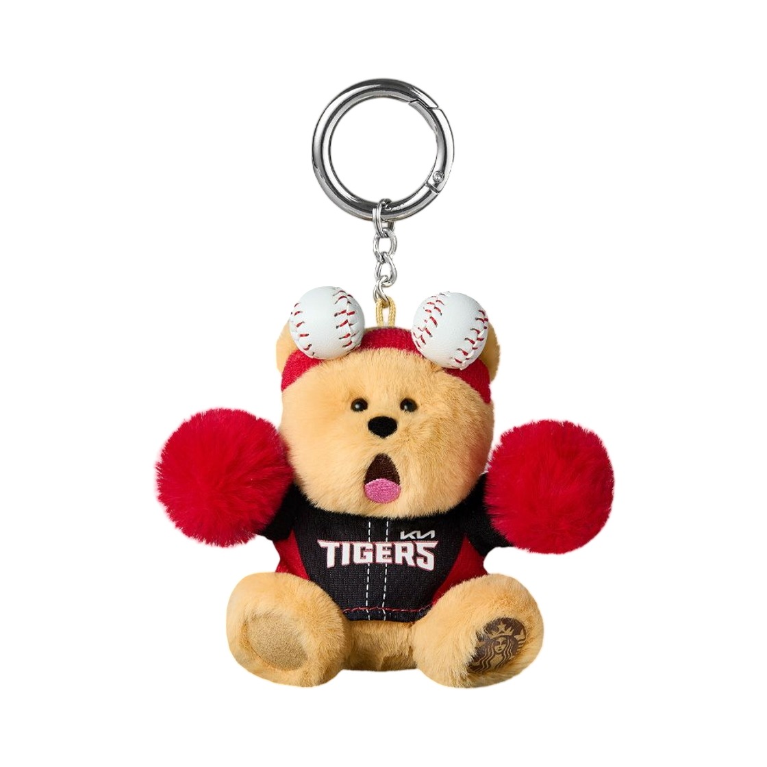 【Starbucks】 KBO Tigers Bearista Keychain キーリング 正規品