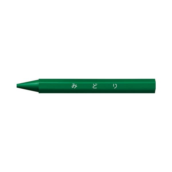 （まとめ） ぺんてる パスティック色えんぴつショートみどり(×20セット)