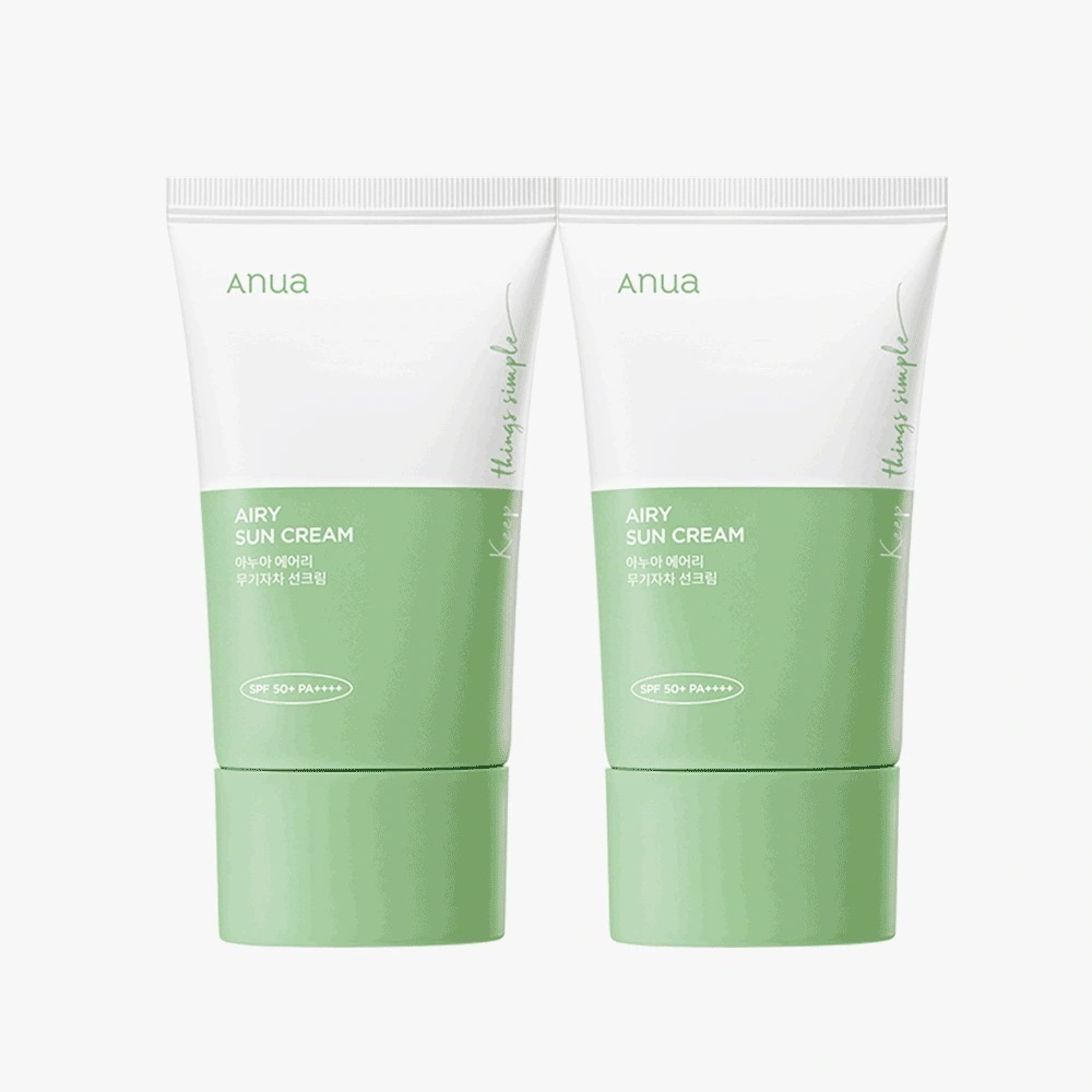 エアリー武器車サンクリームSPF50+ PA++++ 50ml2個