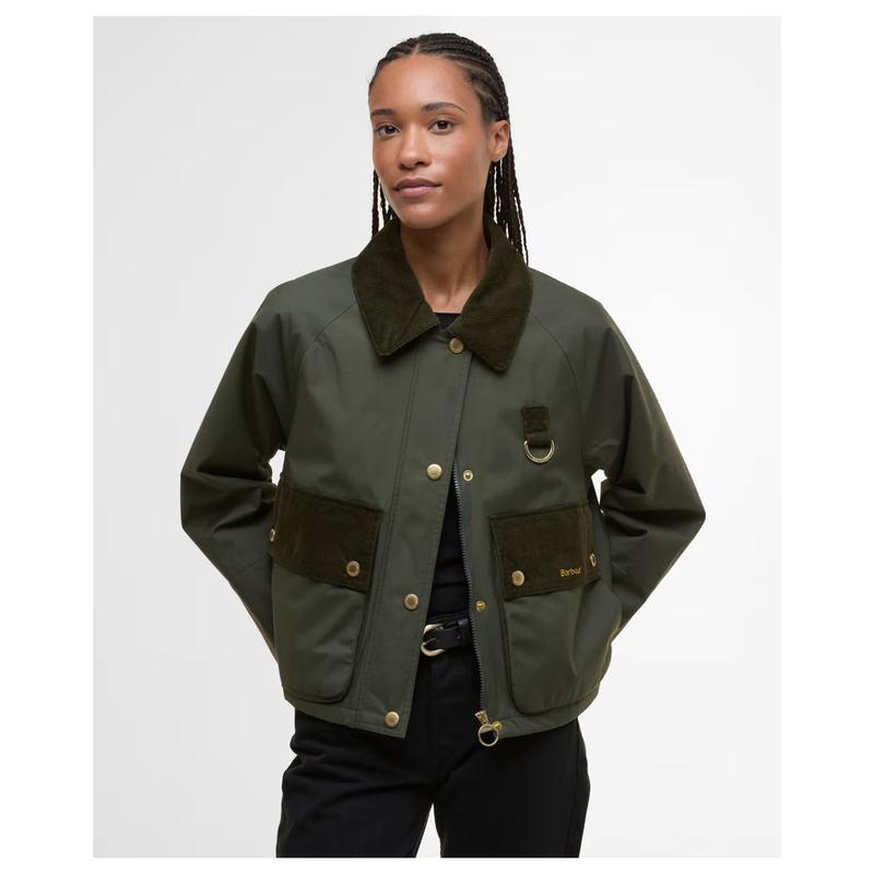 [25FW] 女性用フィービー(Phoebe) カジュアルジャケット オリーブ