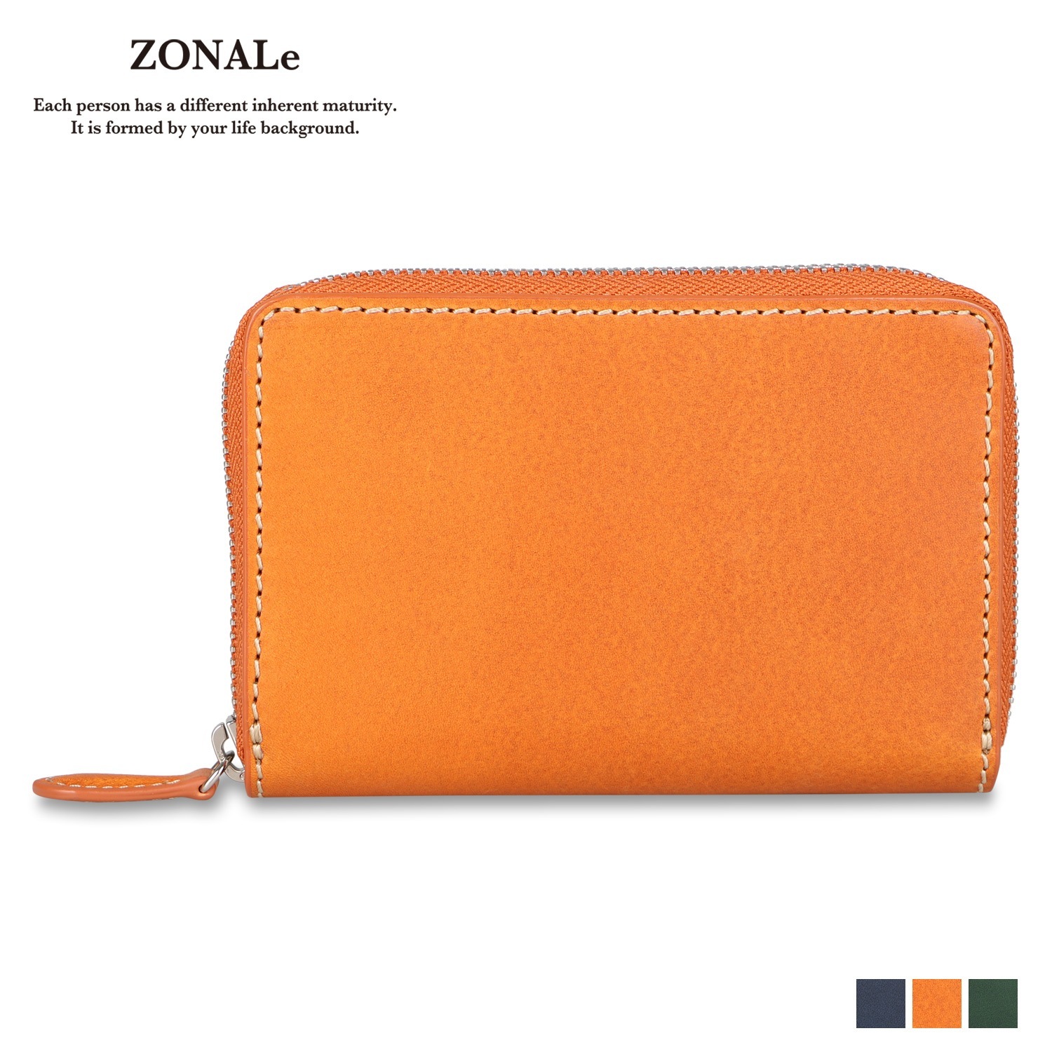 財布 二つ折り カステッロ ラウンドファスナー 大容量 31253