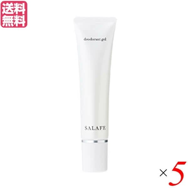 デオドラント 足 ジェル サラフェ デオドラントジェル 30ml 医薬部外品 ５個セット