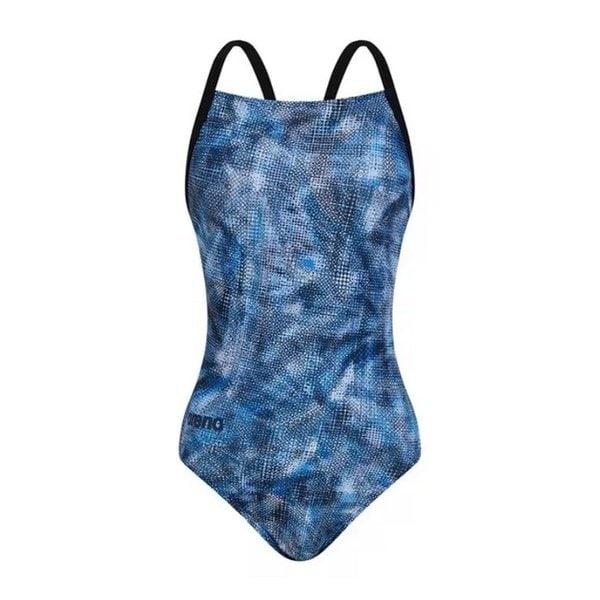 女性 一般 室内 ソルティサンシャイン ワンピース スーパ フライバック 水着(A5SL1PL43)NVY(ブラキャプ別途)