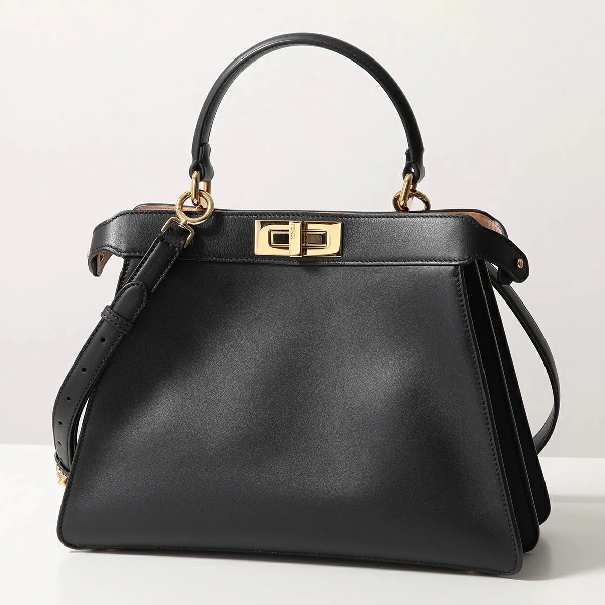 FENDI フェンディ ハンドバッグ PEEKABOO ISeeU MEDIUM ピーカブー 8BN321 A6V3 レディース ショルダーバッグ バイカラー 鞄 8BN321A6V3F1CJZ