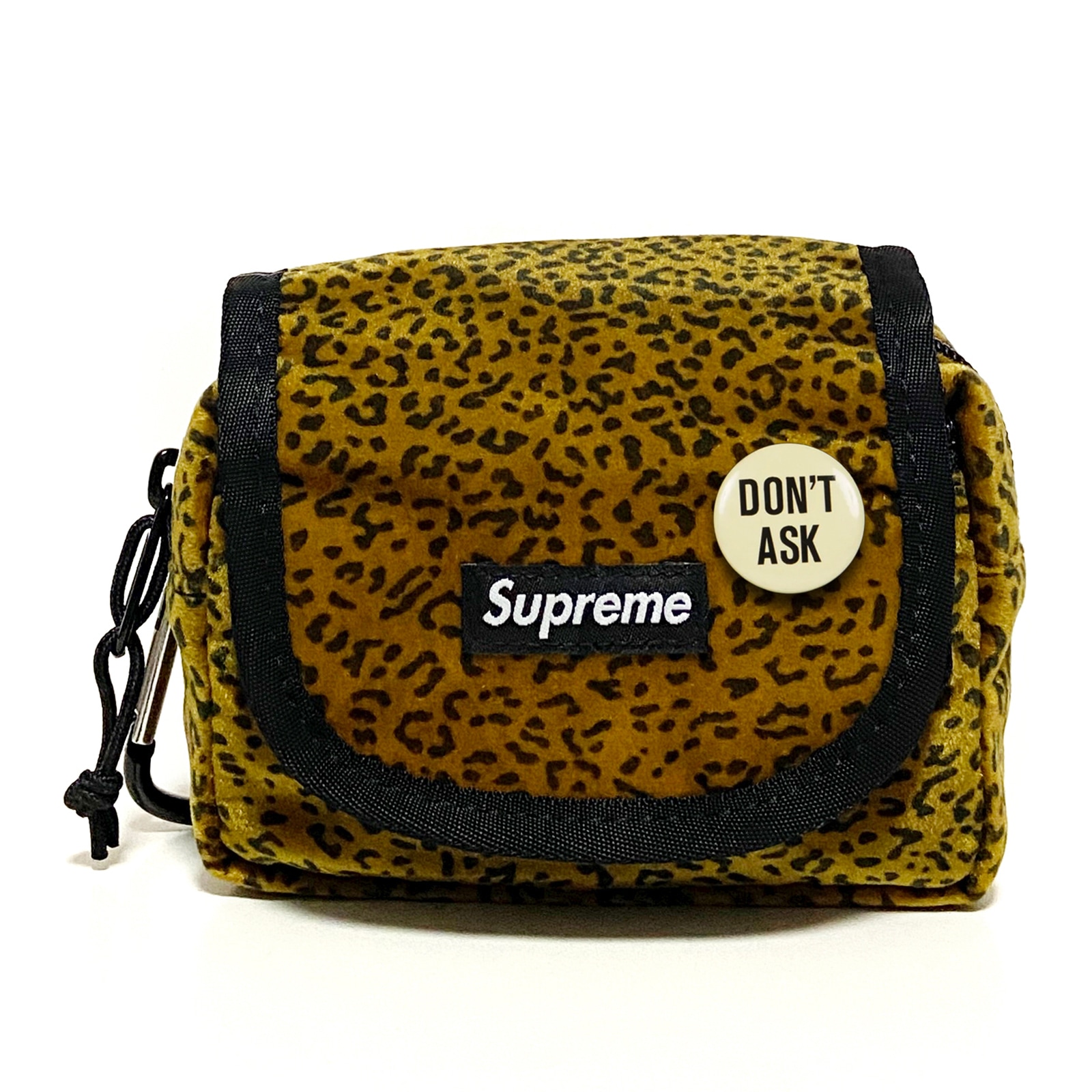 レオパード柄ベルベットミニポーチ FW25B10