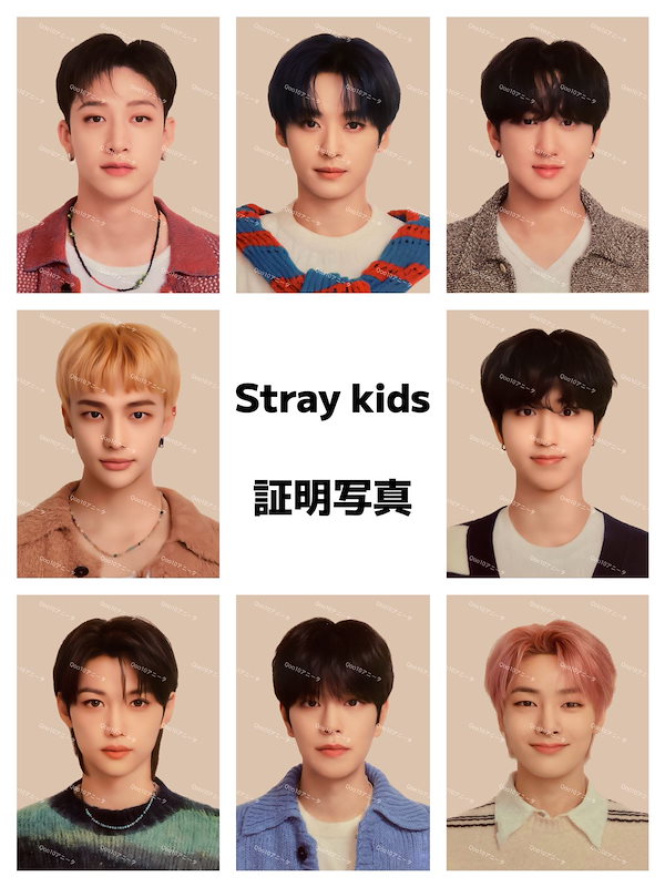 Qoo10] フィリックス Stray Kids 証明写真 SKZ