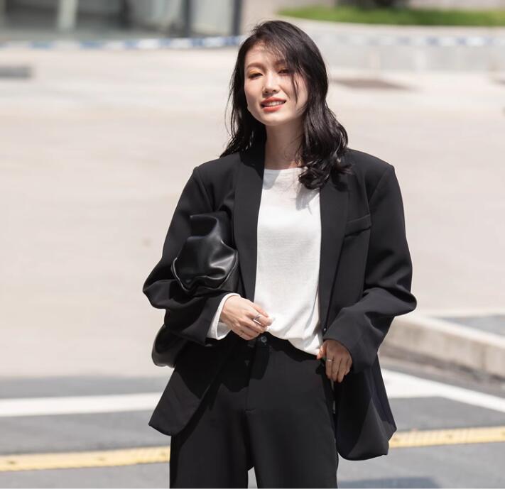 スリム 2点スーツセット セットアップ ビジネススーツ レディーススーツ パンツスーツ 高品質 フォーマル スーツ 長袖 リクルートスーツ カジュアル ボトムス 入学式 卒業式 結婚式 通勤 20代