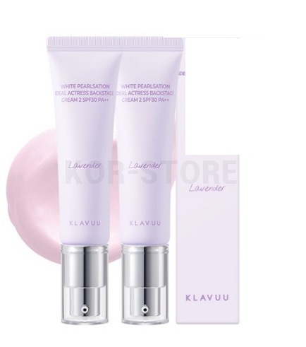 ホワイトパールセーション アイデアルアクトレス バックステージクリーム 30ml*2個 ラベンダー