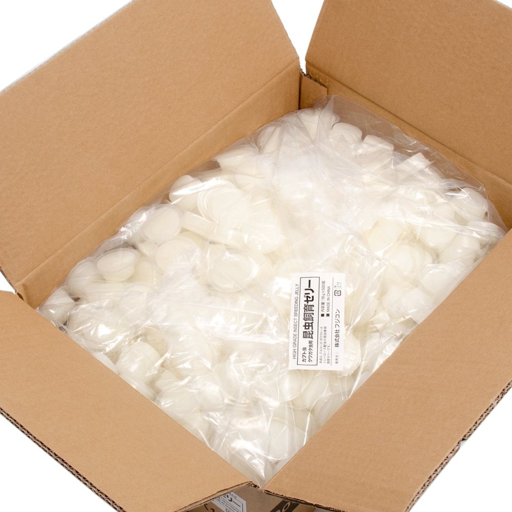 昆虫ゼリー　フジコン　プレミアム　濃縮ホワイト　エイドゼリーＳ　バルク　ワイド　１６ｇX５００　ＣＲＣ18―35―05―10―10