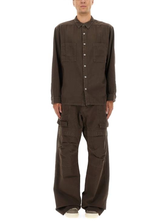 DRKSHDW Men Long Tops DU02E7299 CFL78 BROWN