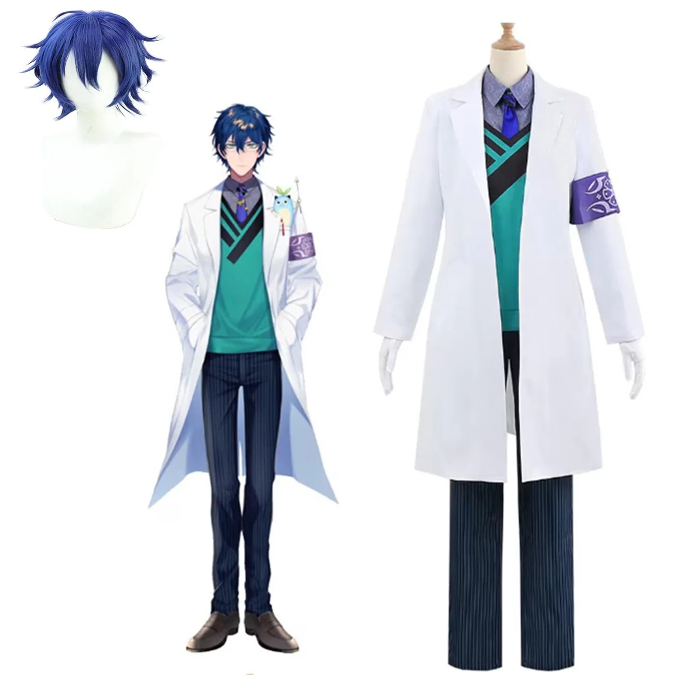 【全シリーズ発売中】 【値引き中】舞台服 ステージ服 学園祭 ハロウィン 仮装 衣装 コスプレ コスプレ衣装 ウィッグ レオスヴィンセント にじさんじ VTuber バーチャル SNSで大バズり に