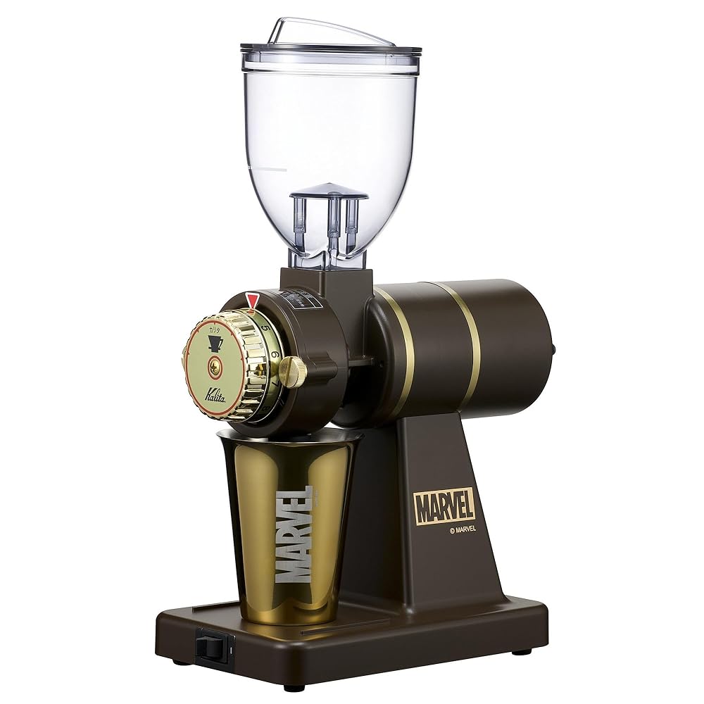 Kalita カリタ コーヒーミル ナイスカットG ブラックパンサー BP 特別限定生産 電動ミル 61130 日本製 マーベル MARVEL コラボモデル