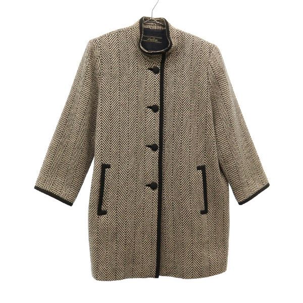 レリアン 総柄 ジャケット 9 ベージュ系 Leilian レディース