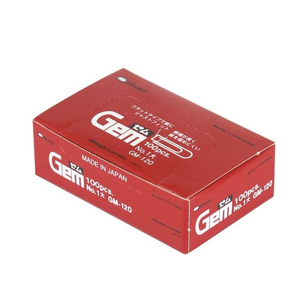 （まとめ）ミツヤ ゼムクリップ 大 29mm GM-120 1箱（約100本） [x30セット] 4,924円