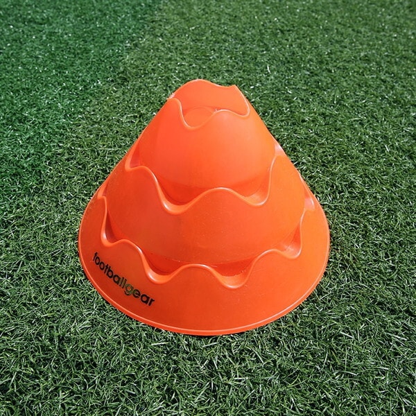 フットボールギア CrazyGoal トレーニングマーカー 10枚1セット オレンジ TK-BZD-02 OR メーカー直送