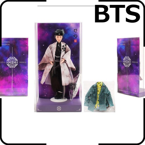 正規品* MATTEL限定* BTS 韓服 ファッションドール RM グレー (韓服Ver/ idol Ver.衣装付) フィギュア