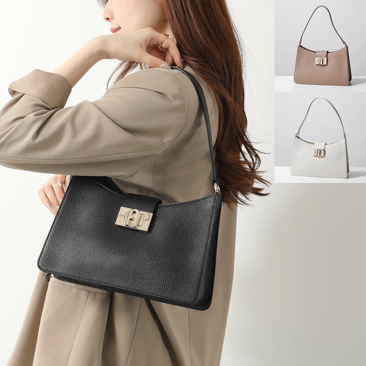 Furla フルラ ハンドバッグ FURLA 1927 M ミディアム WB01154 HSF000 レディース レザー 鞄 カラー3色