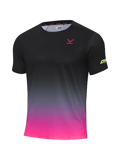 ダイナフィット DNA (DNA) メンズショートスリーブ Tシャツ_ホットピンク YMU25201P8