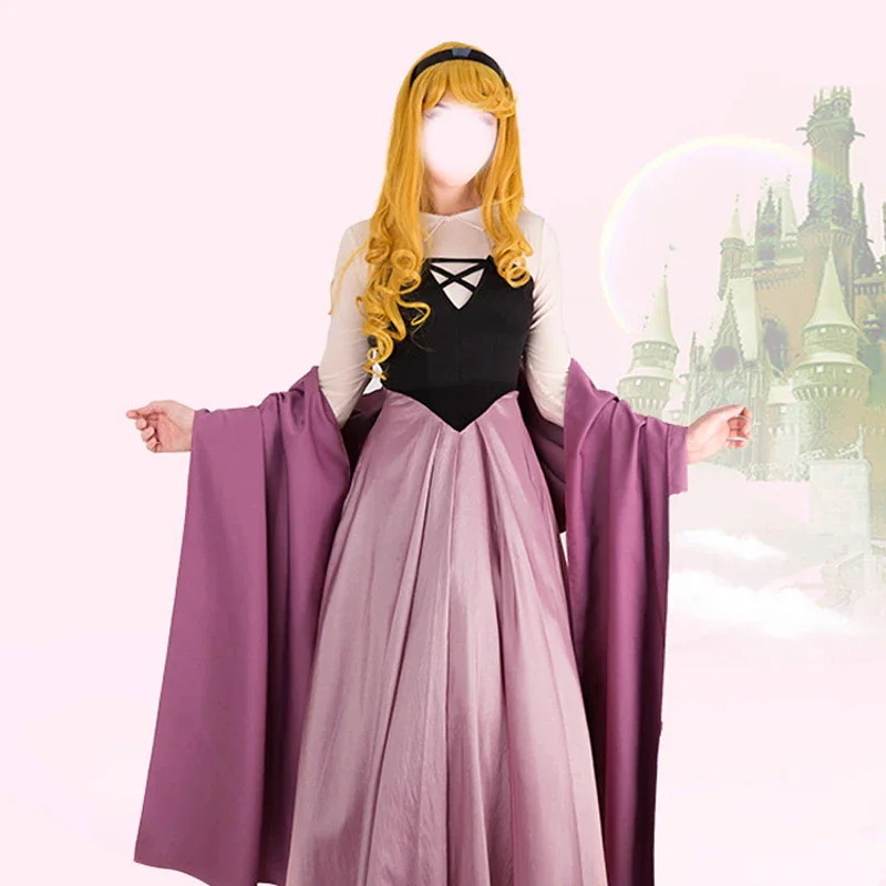 【7 日以内に発送】眠れる森の美女 オーロラ姫 おーろらひめ プリンセス コスプレ衣装 コスプレ コスチューム