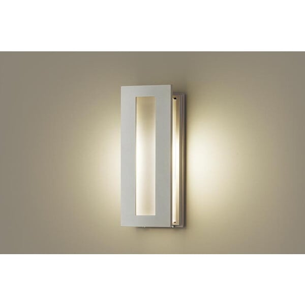 LGWC85075YU プラチナメタリック/乳白 洋風LEDポーチライト (電球色)