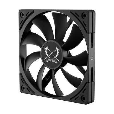 他サイト： サイズ　ケースファン [120mm / 1800RPM] KAZE FLEX II 120 SILM PWM 1800RPM　KFS1215FD18-Pの商品画像