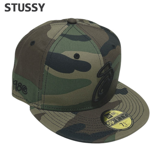 ステューシー STUSSY CURLY S 59FIFTY NEW ERA CAP 250-000533-155