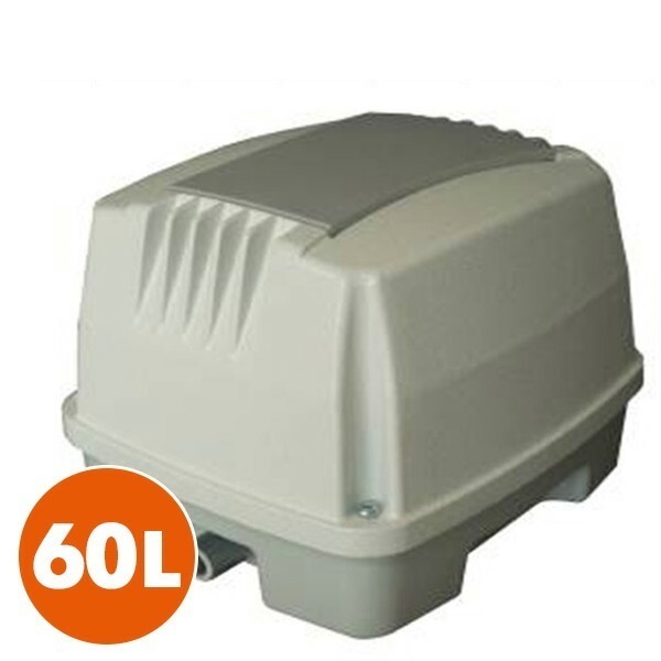 電磁式エアーポンプ 60L NIP-60L ホワイト