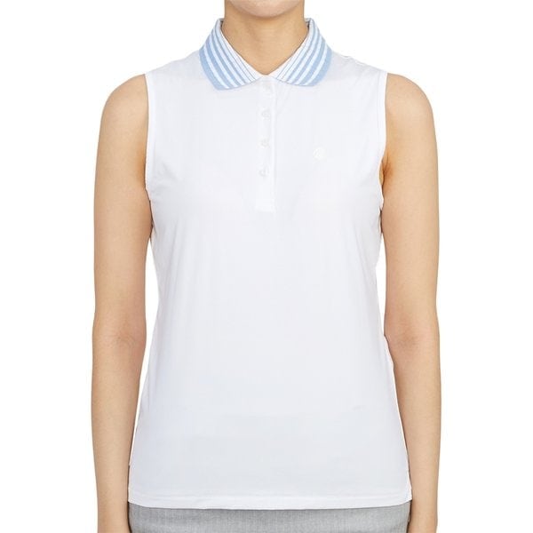 [釜山店] ゴルフウェア 女性 ノースリーブ Tシャツ G4LS22K91 SNO