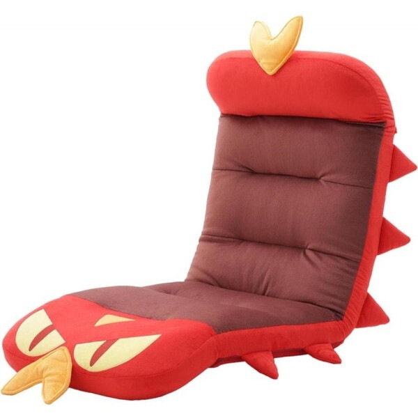 CELLUTANE ポケモン ヤクデ 座椅子 一人掛け 日本製 A1400a-a-653RED/743RBR/741YE/742ORG メーカー直送