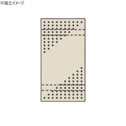 サカエ パンチングウォールシステム スチール製 429×897mm PO-451LN