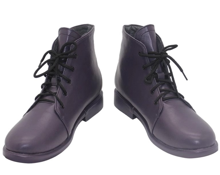 コスプレ靴 紫咲シオン むらさき しおん ブーツ 下駄 シューズ 長靴 コスプレ クリスマス ハロウィン