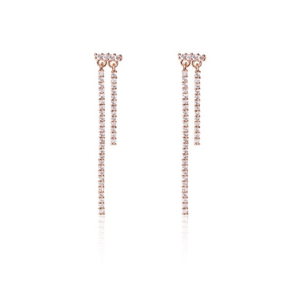 ルーブル パリ 14k G.F セリバン ドロップ イアリング EA3030