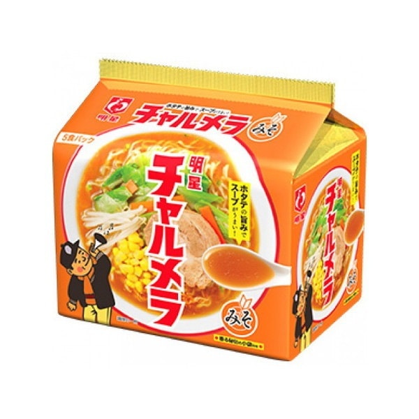 明星食品 チャルメラ みそラーメン 5食パック 6 メーカー直送