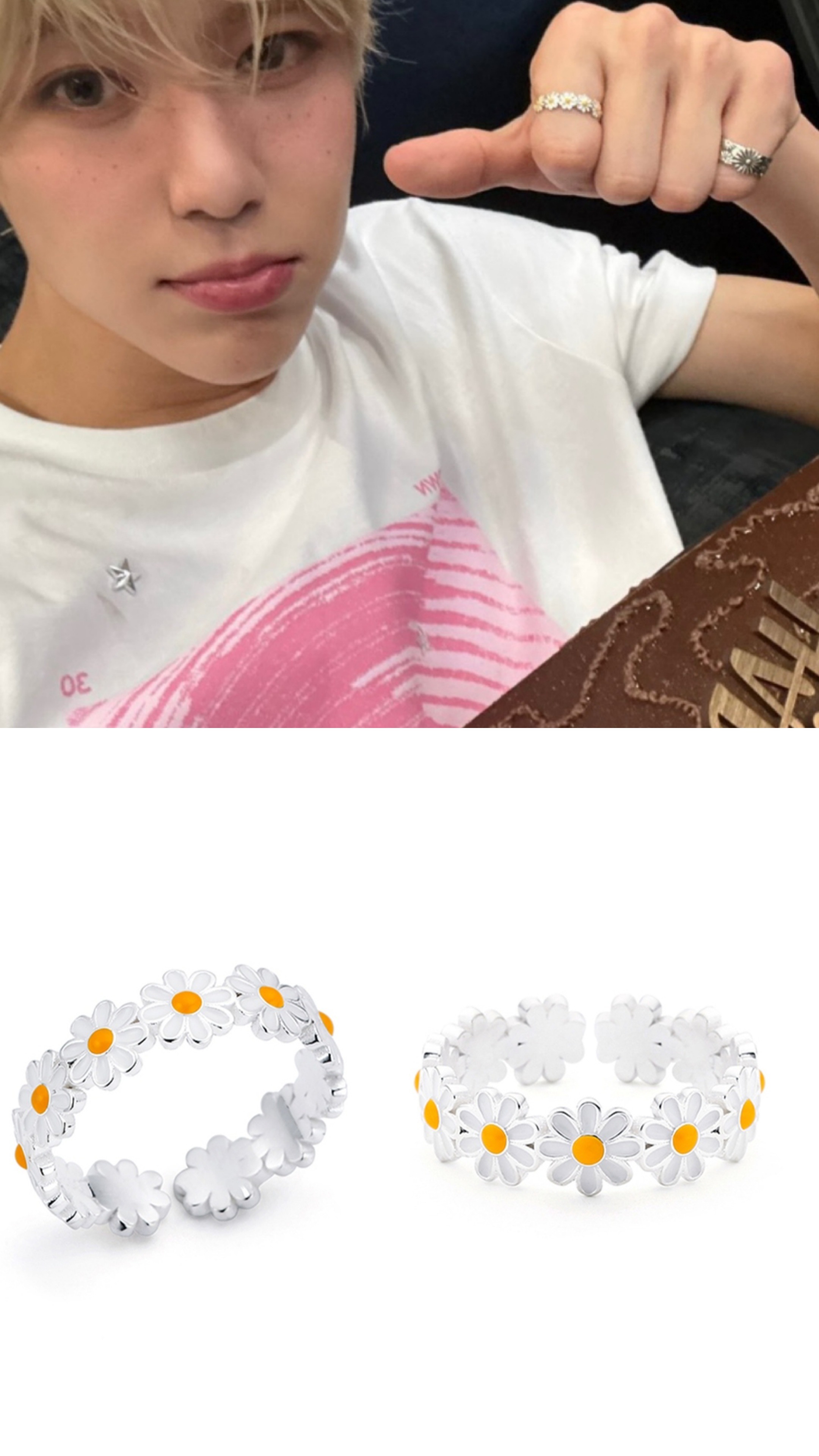 Wondering youth/NCT wear/Egg Flower Ring 5,525円