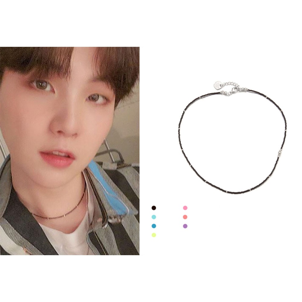 [Winnerカンスンユン/RedVelvetジョイ/キムアヒョン着用]キャンディビーズネックレス/韓国ジュエリー 韓国女性アクセサリー 人気ジュエリー